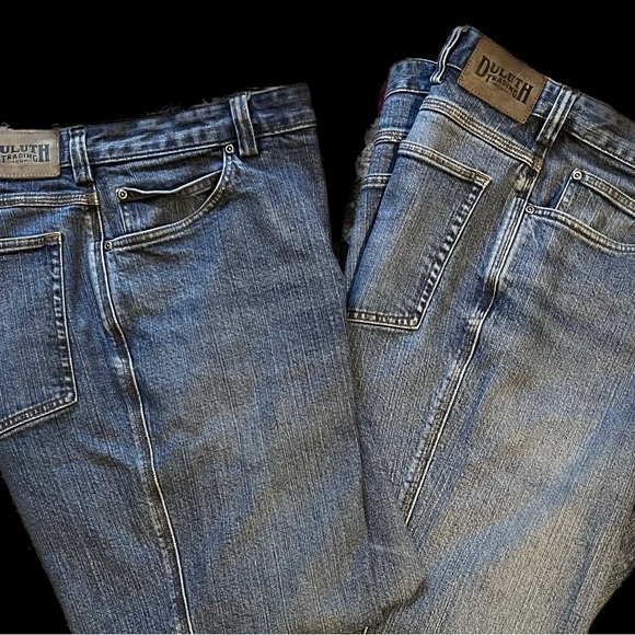 Duluth Trading Co Jeans Two Pair Duluth Mens Sz 36 X 3 Flex